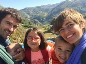 Mi familia feliz en Asturias